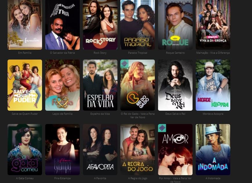 Reviva novelas clássicas: assista agora