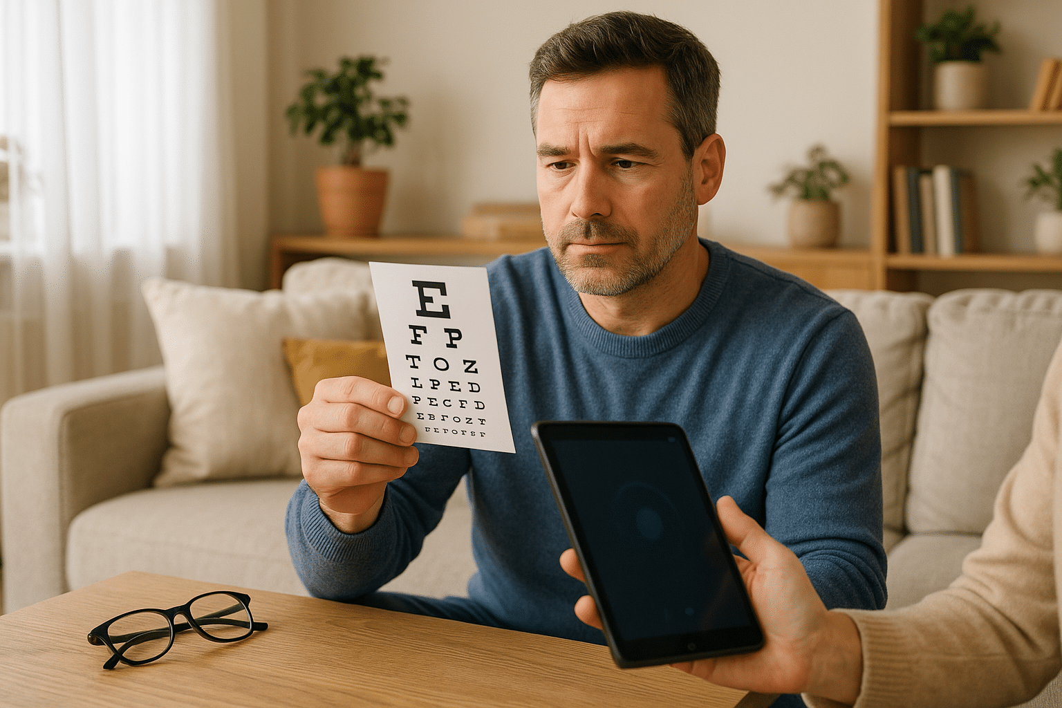 Teste Sua Visão em Casa