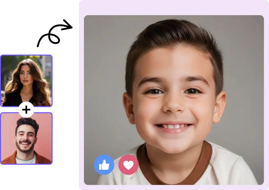 Visualize o rosto do bebê agora